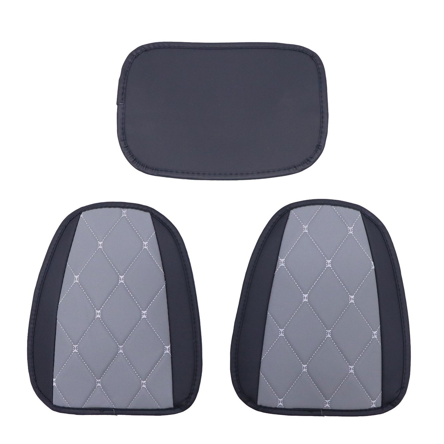For 2012-2025 Toyota Camry Car 5 Seat Covers Full Set Protector Cushions Gray