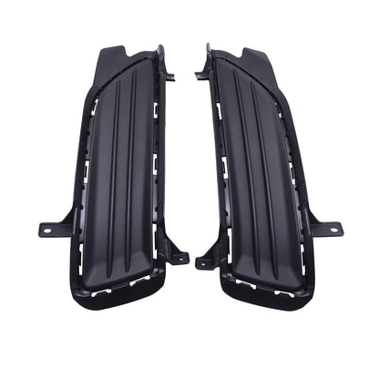 New Fits Hyundai Tucson 2019-2021 Front Fog Light Lamp Covers Bezels 2PCS Black