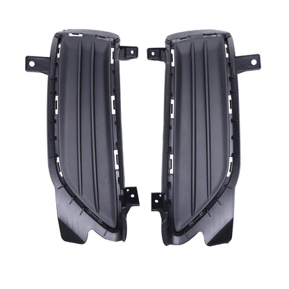 New Fits Hyundai Tucson 2019-2021 Front Fog Light Lamp Covers Bezels 2PCS Black