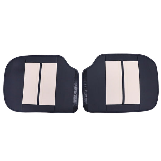 For Ford F150 F-150 Crew Cab PU Leather Car Seat Covers Full Set Front & Rear