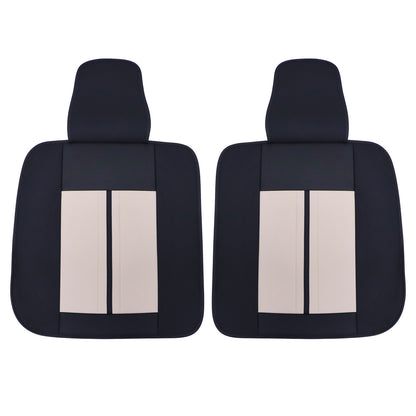 For Ford F150 F-150 Crew Cab PU Leather Car Seat Covers Full Set Front & Rear