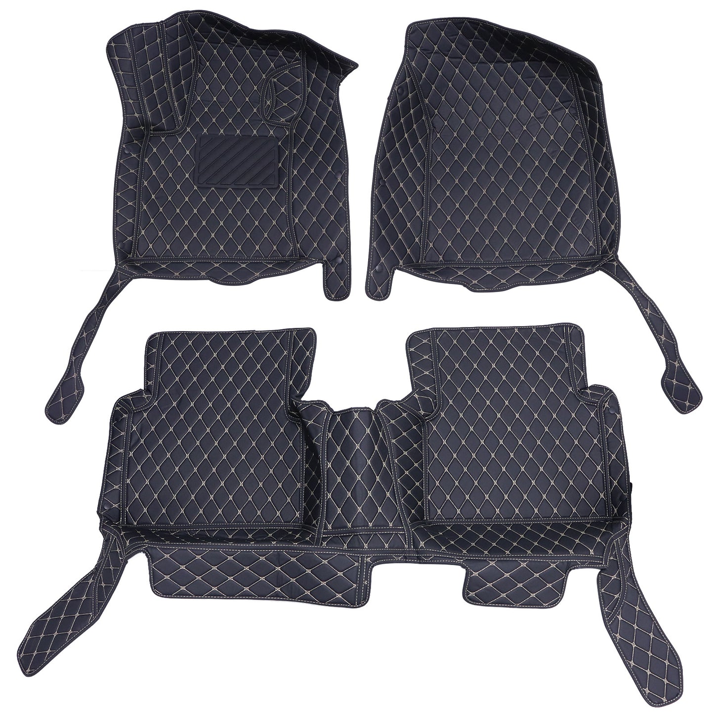For 2020-2024 Ford Escape Microfiber Leather Floor Mats Liners Front & Rear US