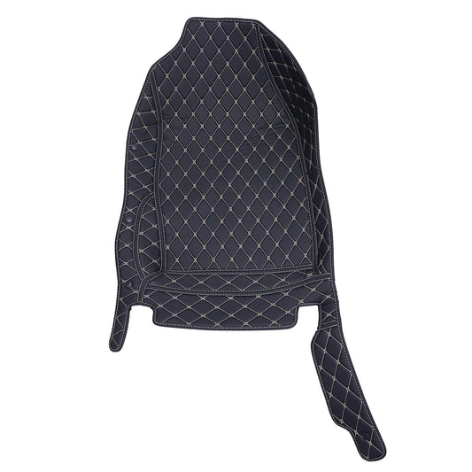 Microfiber Leather Floor Mats Liner Front & Rear Set For 2012-2019 Ford Fiesta