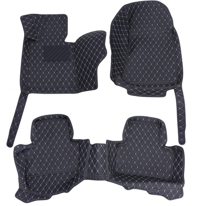 2009-2015 For Mercedes-Benz GLK X204 Car Leather Floor Mats Liners All Surround