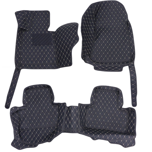 2009-2015 For Mercedes-Benz GLK X204 Car Leather Floor Mats Liners All Surround