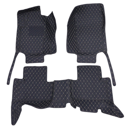 For 2012-15 Mercedes Benz ML Microfiber Leather Floor Mats Liners Front & Rear