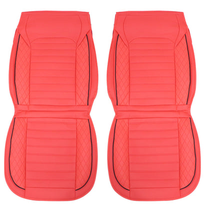 For Toyota CAMRY Car 5Seat Covers Full Set Front & Rear Protector Cushions RED