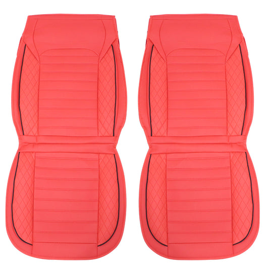 For Toyota CAMRY Car 5Seat Covers Full Set Front & Rear Protector Cushions RED