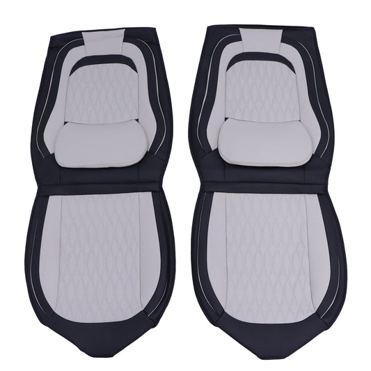 For Toyota Prius 2003-2015 Car 5-Seat Cover Front & Rear Cushion Pad Gray