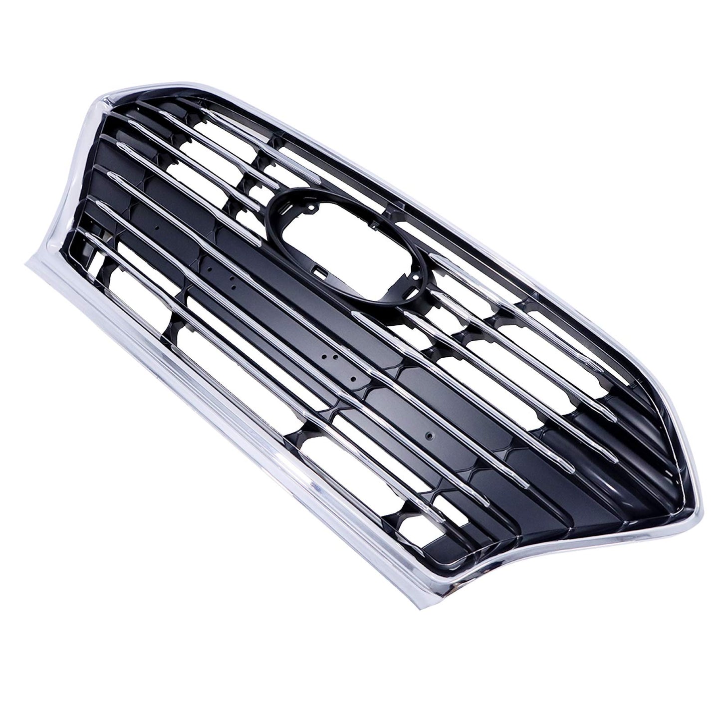 Fit Hyundai Sonata Hybrid Sedan 2018-2019 86350C2AA0 Front Grille Chrome Trim