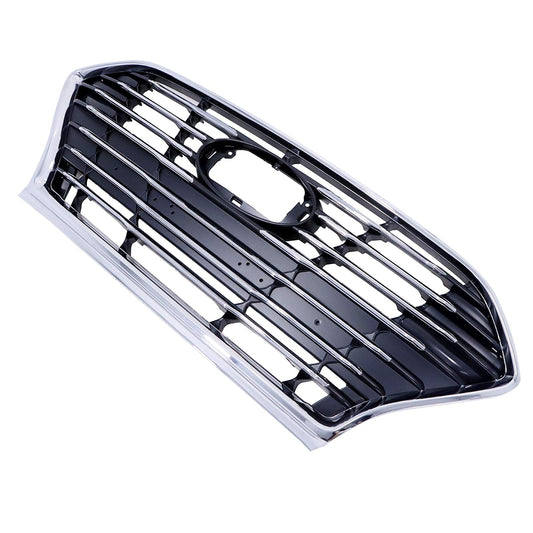Fit Hyundai Sonata Hybrid Sedan 2018-2019 86350C2AA0 Front Grille Chrome Trim