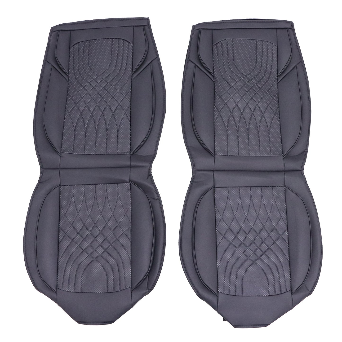 FOR 2009-2021 Dodge Ram 1500 Car Seat Cover 5 Seats Full Set PU Leather Cushion
