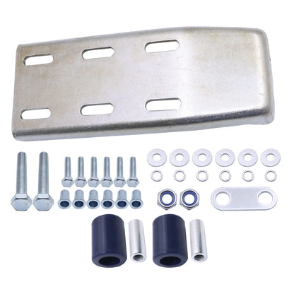 For 1994-2007 Peterbilt 379 Upper Roller Bracket Kit with Rollers and Hardware