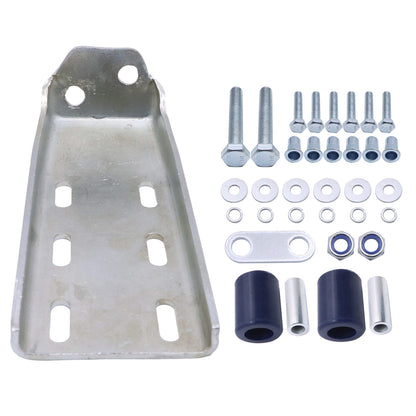 For 1994-2007 Peterbilt 379 Upper Roller Bracket Kit with Rollers and Hardware