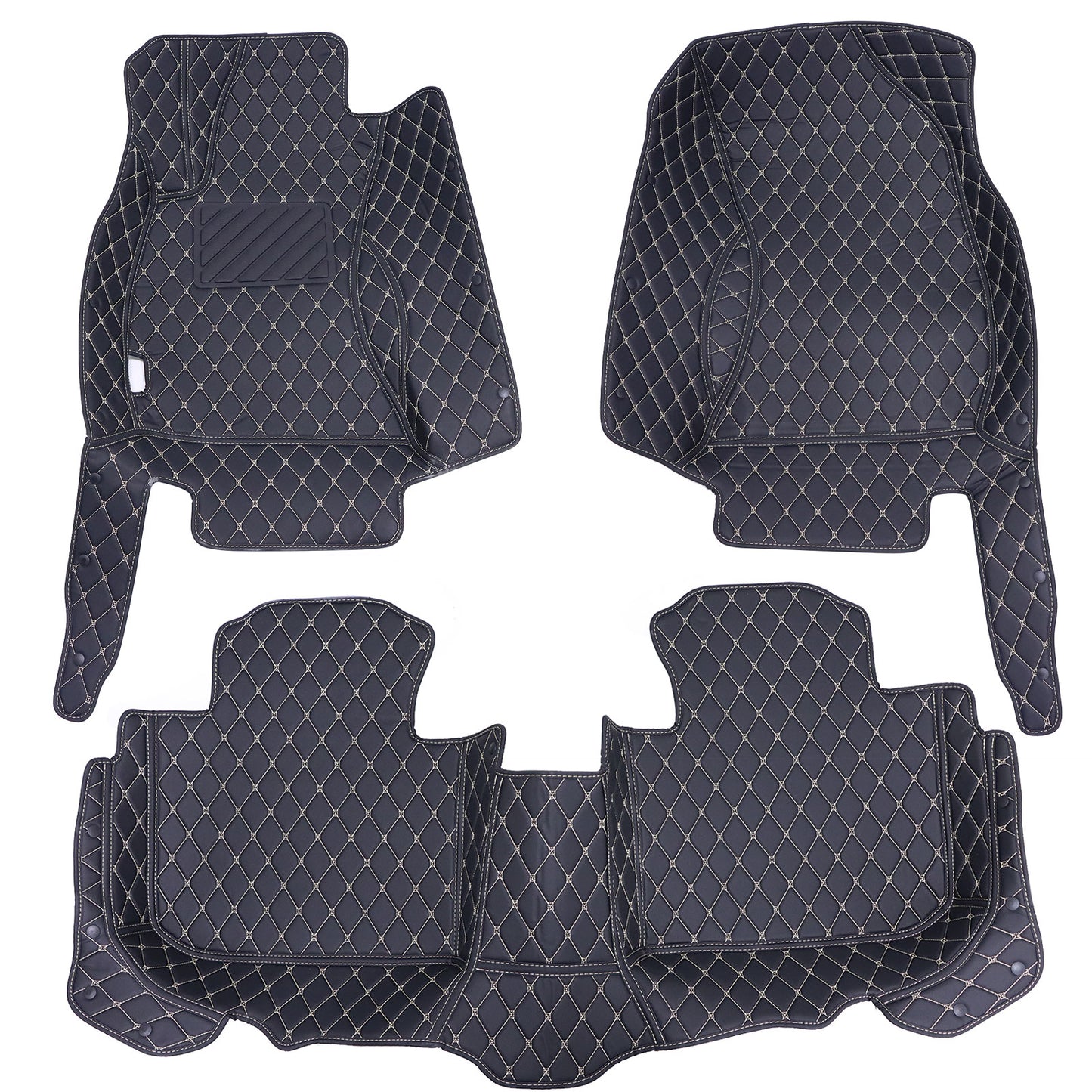 For 2014-2018 Subaru Forester Microfiber Leather Floor Mats Liners Front & Rear