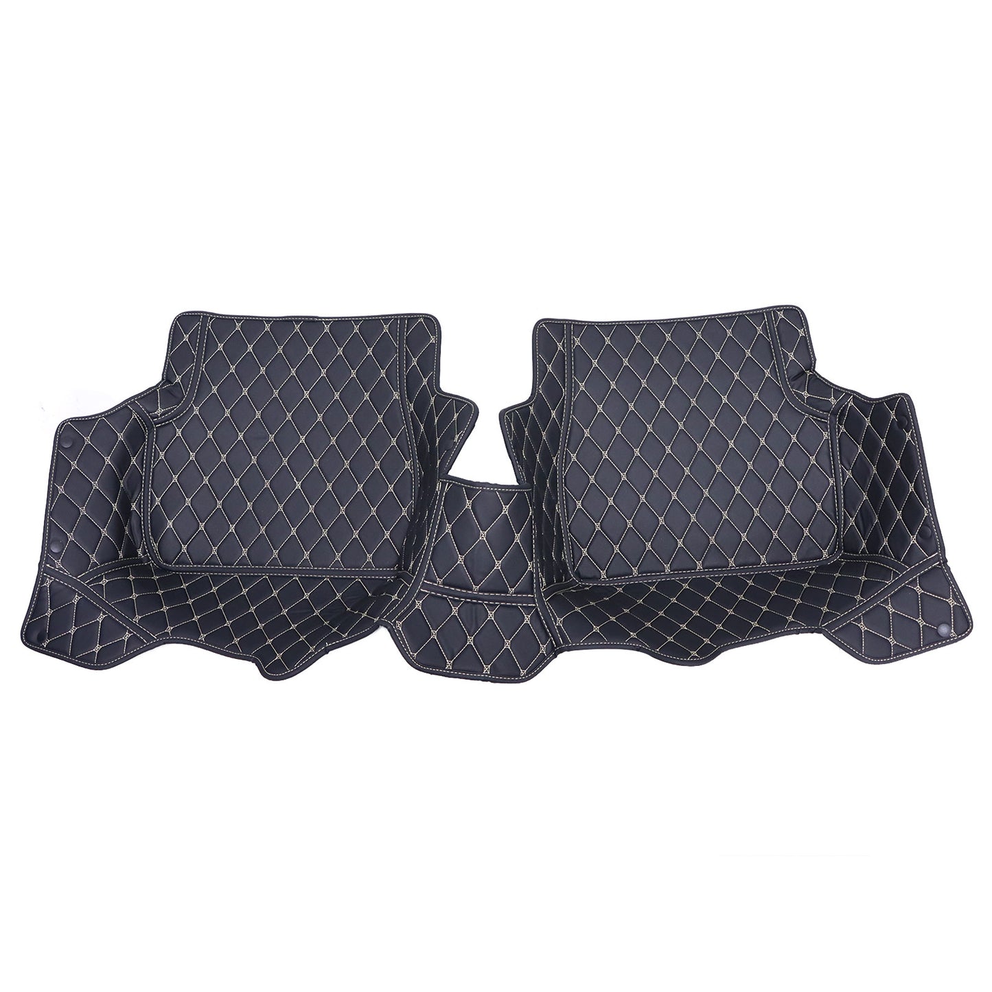 For 2003-2008 Subaru Forester Microfiber Leather Floor Mats Liners Front & Rear