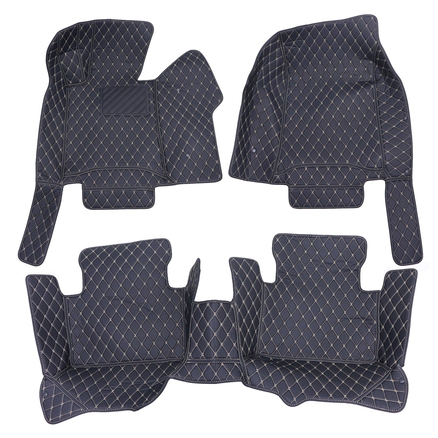For 2004-2008 ACURA TL Microfiber Leather Floor Mats Liners Front & Rear