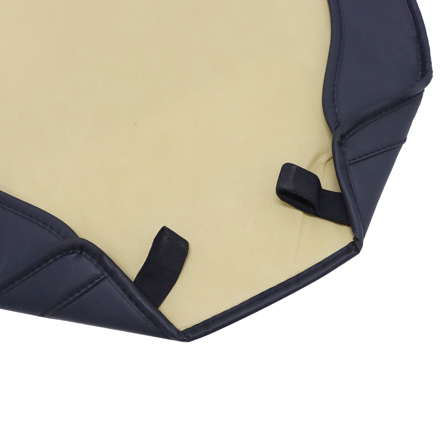 Faux Leather Full Surround Set Car 2-Seat Cover Protector For Toyota Black