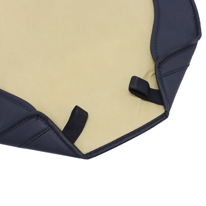 Faux Leather Full Surround Set Car 2-Seat Cover Protector For Toyota Black