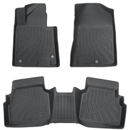 TPE Floor Mats Liner 3D Model For 2020-2026 Hyundai Sonata / 2021-26 Kia K5 FWD