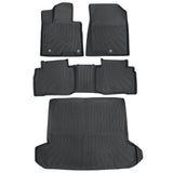 TPE All-Weather Floor Mats Trunk Cargo Liner 4Pcs For 2022-2025 Hyundai Tucson