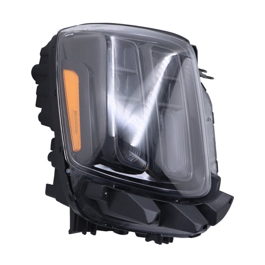 For Kia Telluride 2023-2024 Full LED Headlight Assembly Passenger Right Black US