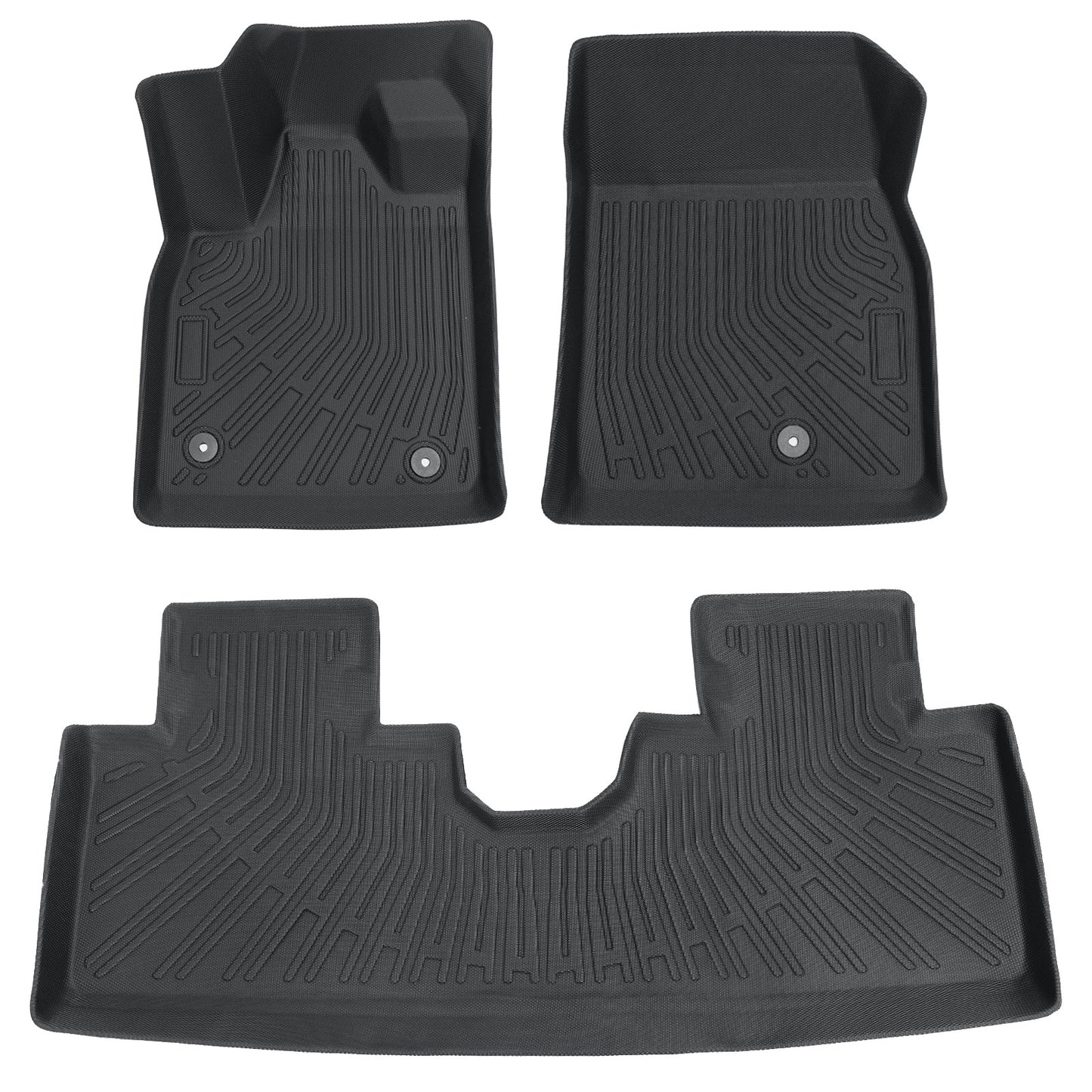 Floor Mats Liner TPE For 2021-2025 Ford Mustang Mach-E 3D Model NEW All-Weather