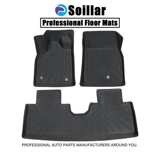 Floor Mats Liner TPE For 2021-2025 Ford Mustang Mach-E 3D Model NEW All-Weather