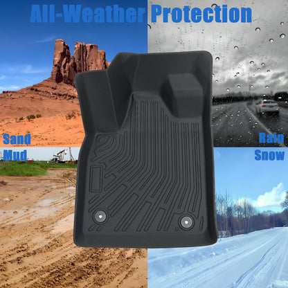 Floor Mats Liner TPE For 2021-2025 Ford Mustang Mach-E 3D Model NEW All-Weather