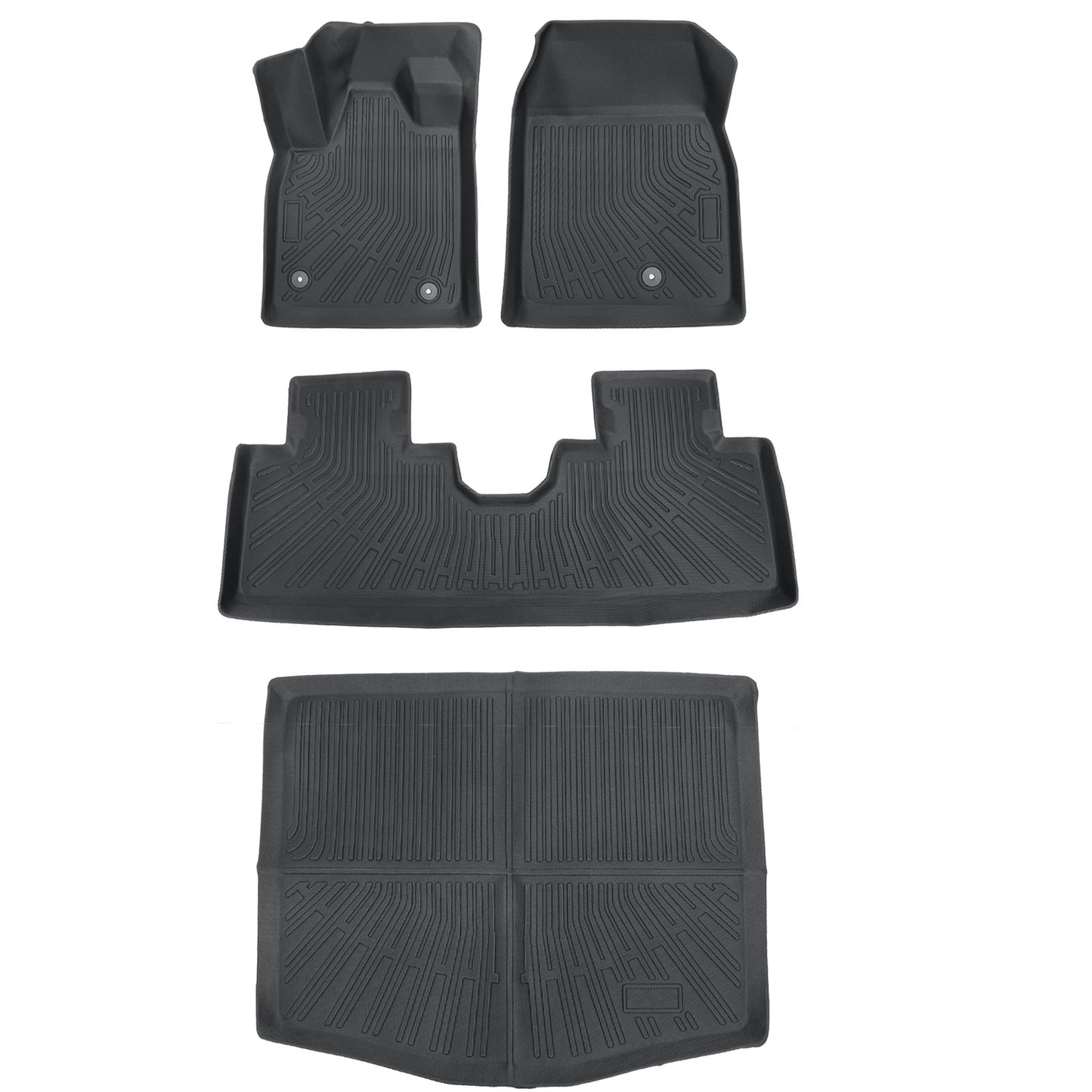 TPE Floor Mats & Trunk Cargo Liner For 2021-2025 Ford Mustang Mach-E Floor Liner