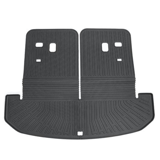 Floor & Backrest & Trunk Cargo Mats Liner For 2021-2025 Kia Sorento 6/7 Seat TPE