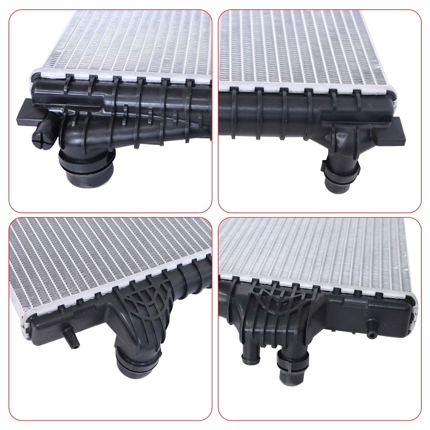 For Jaguar F-Pace Land Rover Range Rover Velar 2.0L LR092461 Radiator Assembly