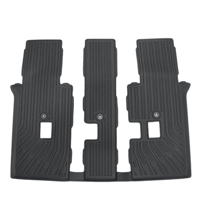 Floor & Backrest & Trunk Cargo Mats Liner For 2025-2026 Kia Carnival Hybrid TPE