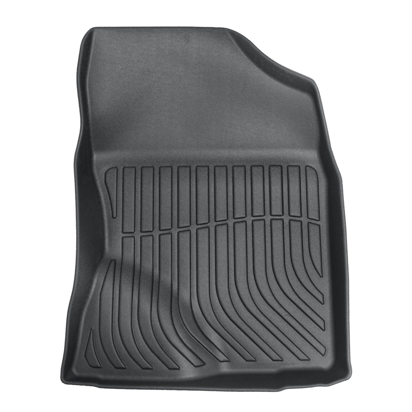 3D Model Floor Mats TPE For 2014-2019 Toyota Corolla 2-Row Liners Black