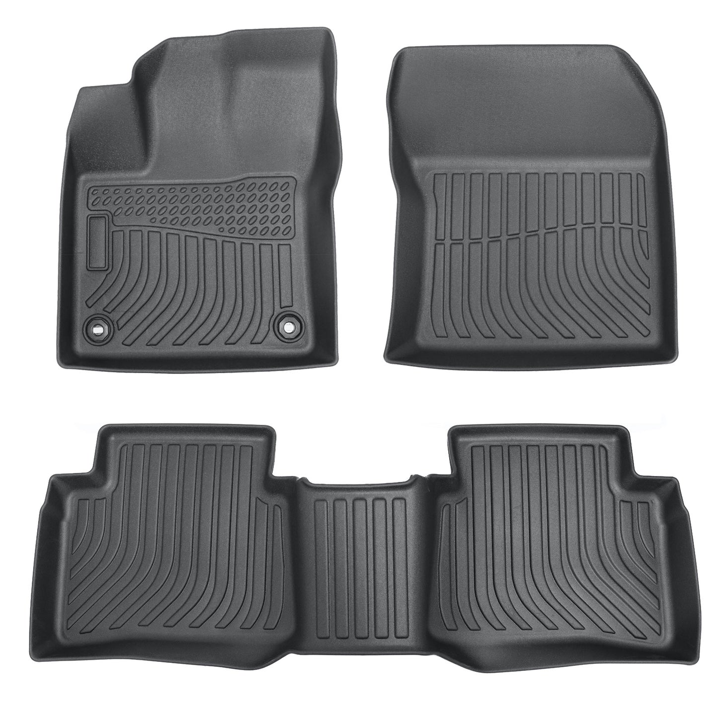 Floor Mats Liner For 2016-2022 Toyota Prius 4-Door Front-Rear All Weather TPE