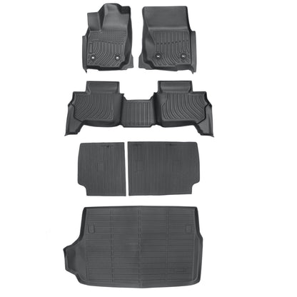 Floor-Backrest-Trunk Cargo Mats Liner For 2025 2026 Toyota 4Runner Gas 5Seat TPE