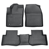 Floor Mats Liner For 2018-2022 Toyota C-HR 4-Door Front & Rear All Weather Black