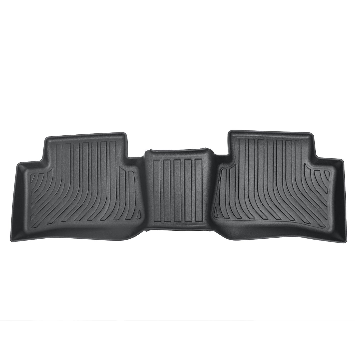 Floor Mats Liner For 2022-2024 Toyota Corolla Cross FWD 4-Door Front-Rear Black