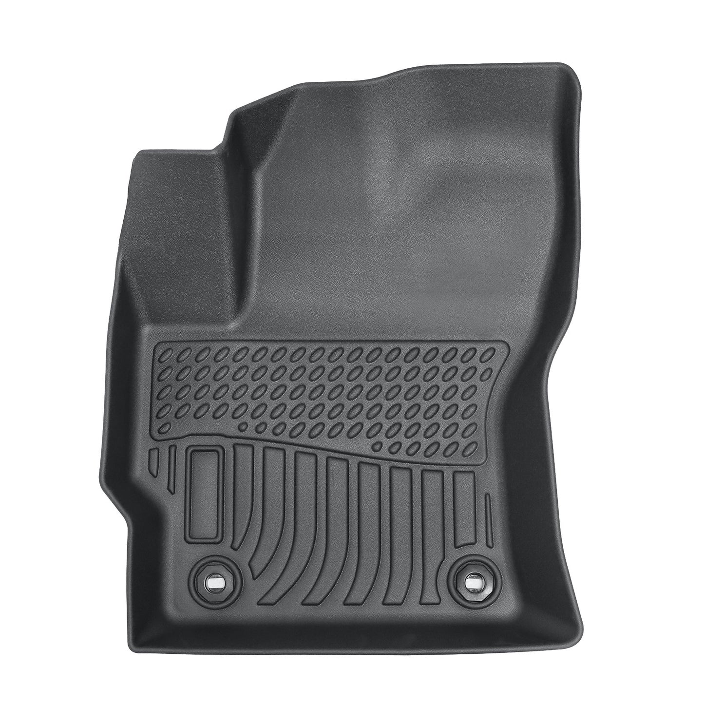 Floor Mats Liner For 2022-2024 Toyota Corolla Cross FWD 4-Door Front-Rear Black