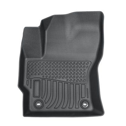 Floor Mats Liner For 2022-2024 Toyota Corolla Cross FWD 4-Door Front-Rear Black