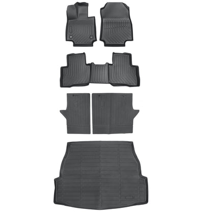 Floor Mats & Trunk Cargo Liner 3D TPE For 2019-2024 Toyota RAV4 All Weather