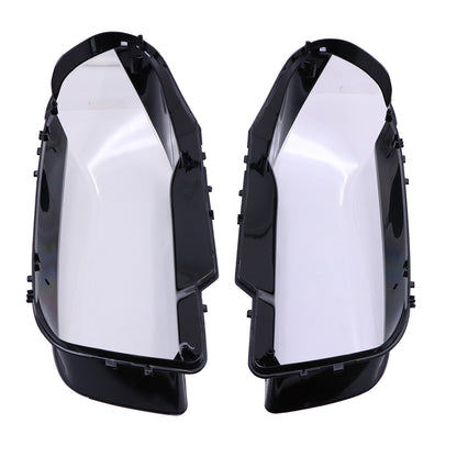 For BMW 2004-2010 X3 E83 xDrive30i Black Housing 2x Headlight Lens Cover Shell
