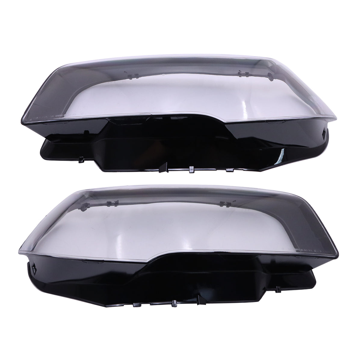 For BMW 2004-2010 X3 E83 xDrive30i Black Housing 2x Headlight Lens Cover Shell
