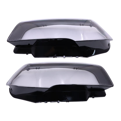 For BMW 2004-2010 X3 E83 xDrive30i Black Housing 2x Headlight Lens Cover Shell