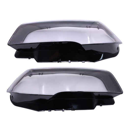 For BMW 2004-2010 X3 E83 xDrive30i Black Housing 2x Headlight Lens Cover Shell