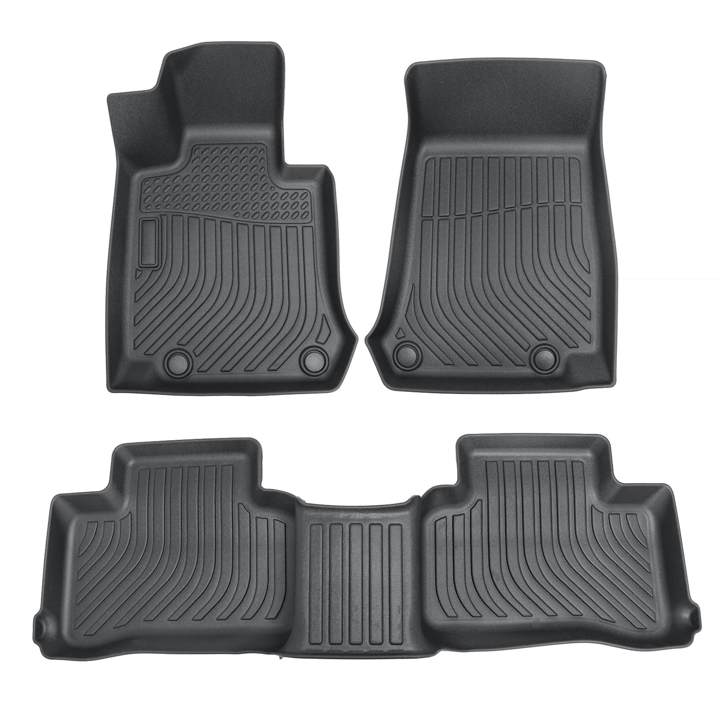 Floor Mats Liner For 2016-2022 Mercedes-Benz GLC GLC250 GLC300 All Weather TPE