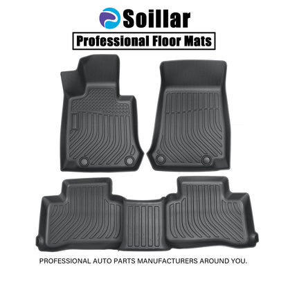 Floor Mats Liner For 2016-2022 Mercedes-Benz GLC GLC250 GLC300 All Weather TPE