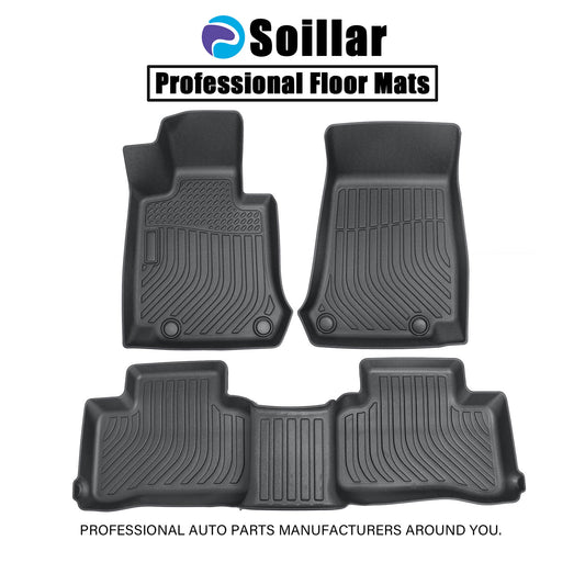 Floor Mats Liner For 2016-2022 Mercedes-Benz GLC GLC250 GLC300 All Weather TPE
