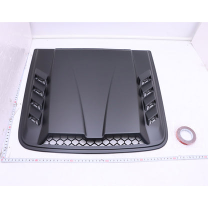 For 2000-2025 Toyota Tundra Black Car Intake Hood Scoop Bonnet Vent Cover Decor