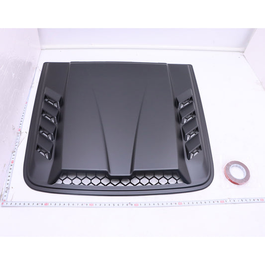 For 2000-2025 Toyota Tundra Black Car Intake Hood Scoop Bonnet Vent Cover Decor